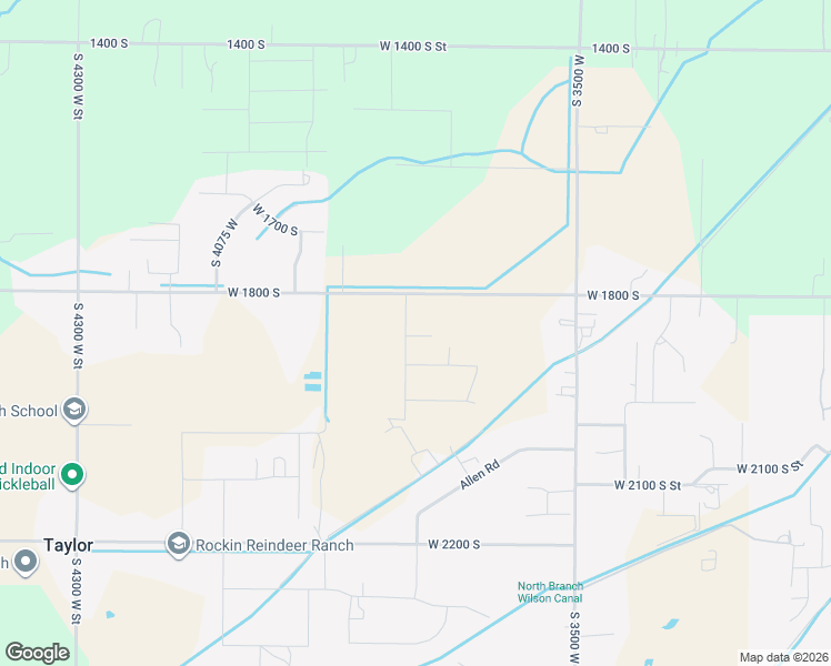 map of restaurants, bars, coffee shops, grocery stores, and more near 3758 West Alder Court in Weber County
