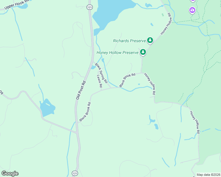 map of restaurants, bars, coffee shops, grocery stores, and more near Black Brook Rd in Westchester