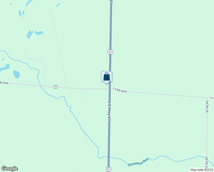 map of restaurants, bars, coffee shops, grocery stores, and more near 1156 U.S. 67 in Viola