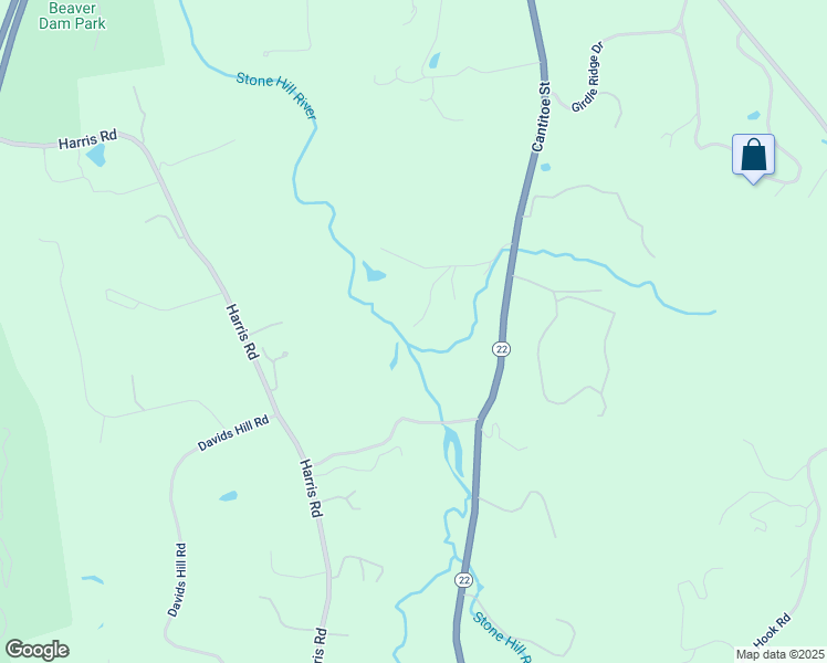 map of restaurants, bars, coffee shops, grocery stores, and more near 185 Cantitoe Street in Katonah