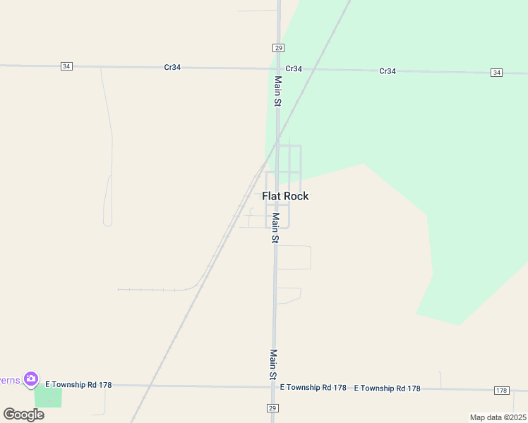 map of restaurants, bars, coffee shops, grocery stores, and more near in Flat Rock