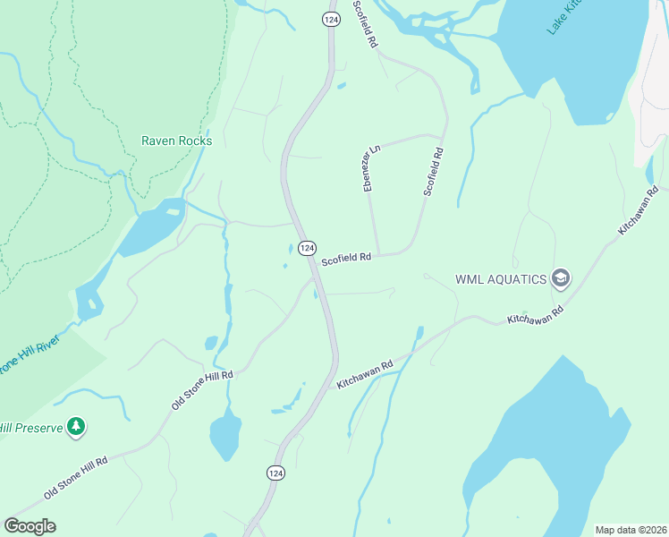 map of restaurants, bars, coffee shops, grocery stores, and more near 169 Salem Road in Pound Ridge