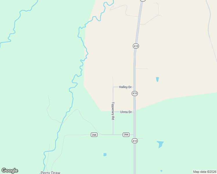 map of restaurants, bars, coffee shops, grocery stores, and more near Tipperary Road in Fort Bridger