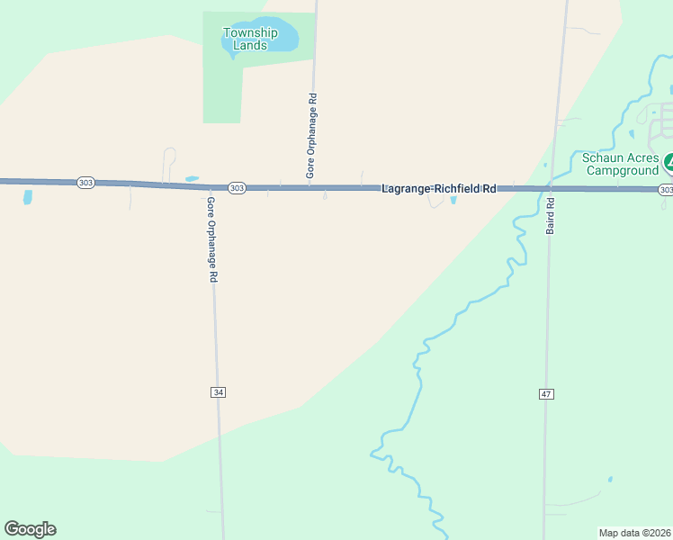 map of restaurants, bars, coffee shops, grocery stores, and more near 52355 Ohio 303 in Wakeman