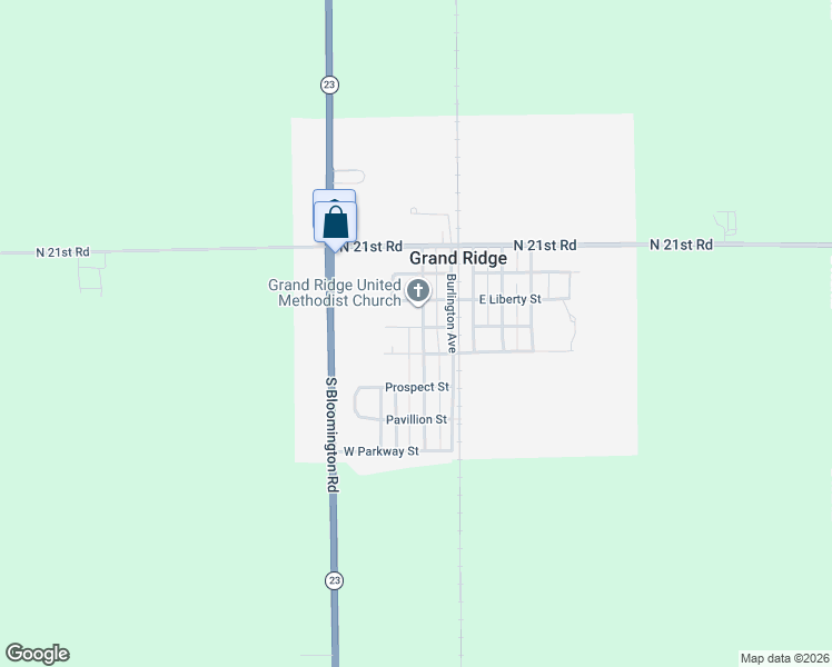 map of restaurants, bars, coffee shops, grocery stores, and more near 400 Sylvan Avenue in Grand Ridge