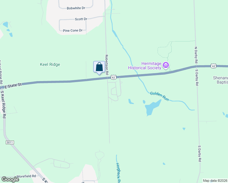 map of restaurants, bars, coffee shops, grocery stores, and more near 1-43 Golfwood Dr in Hermitage