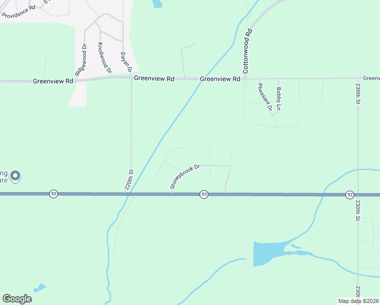 map of restaurants, bars, coffee shops, grocery stores, and more near 22278 Stoneybrook Drive in Council Bluffs