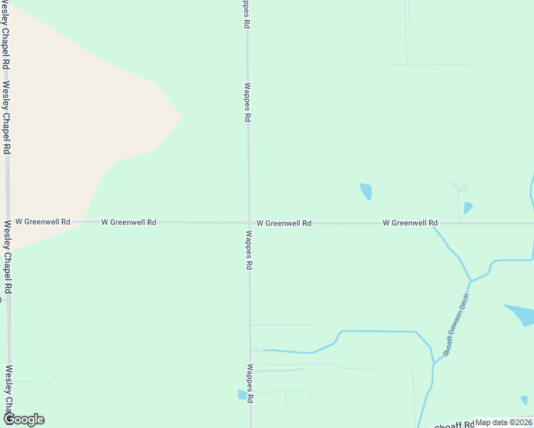 map of restaurants, bars, coffee shops, grocery stores, and more near 8008 West Greenwell Road in Churubusco