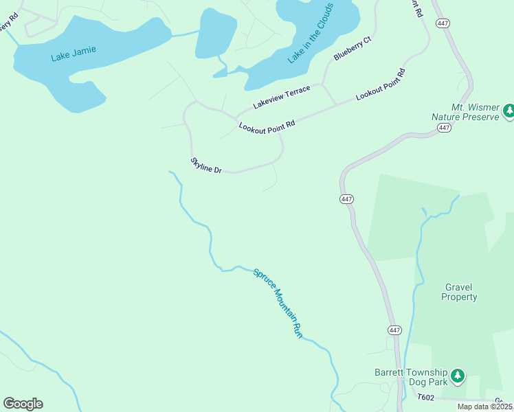 map of restaurants, bars, coffee shops, grocery stores, and more near 1125 Skyline Court in Monroe County