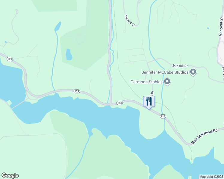 map of restaurants, bars, coffee shops, grocery stores, and more near 850 Saw Mill River Road in Yorktown Heights