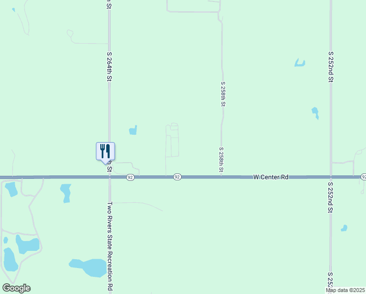 map of restaurants, bars, coffee shops, grocery stores, and more near 26020 West Center Road in Waterloo