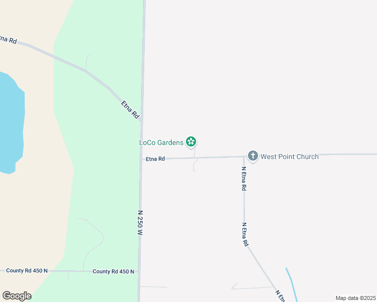 map of restaurants, bars, coffee shops, grocery stores, and more near 2240 West 500 North in Columbia City