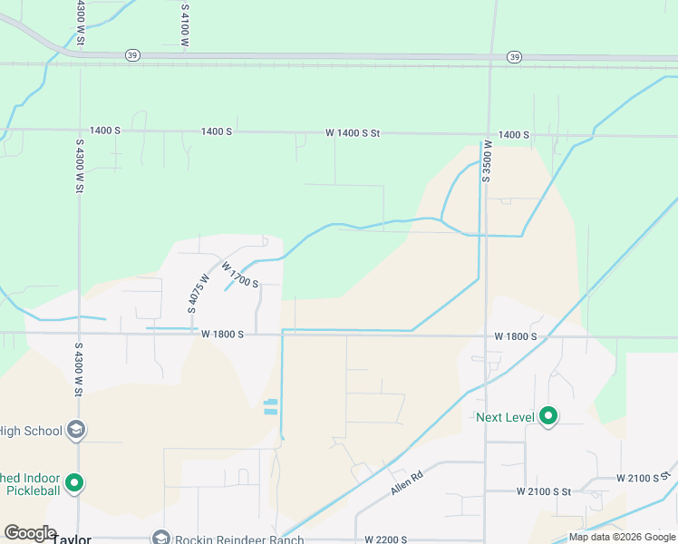 map of restaurants, bars, coffee shops, grocery stores, and more near 3790 West 1700 South in Ogden