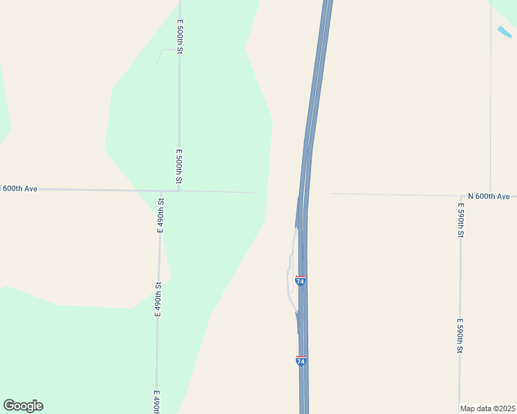 map of restaurants, bars, coffee shops, grocery stores, and more near 5259 North 600th Avenue in Alpha