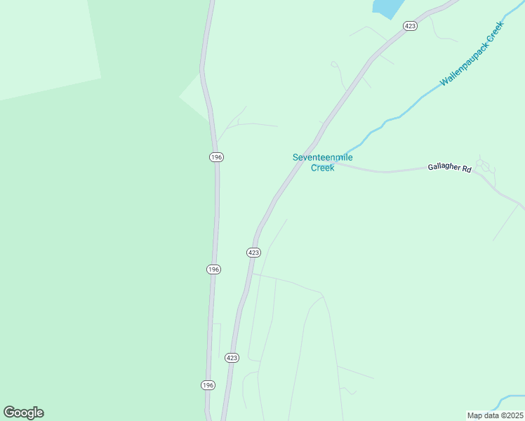 map of restaurants, bars, coffee shops, grocery stores, and more near 2673 Church Street in Tobyhanna