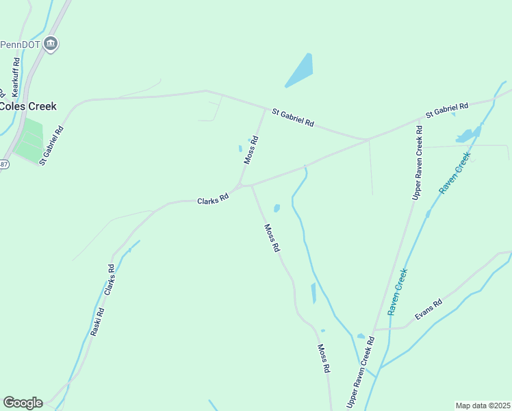 map of restaurants, bars, coffee shops, grocery stores, and more near 169 Moss Road in Benton