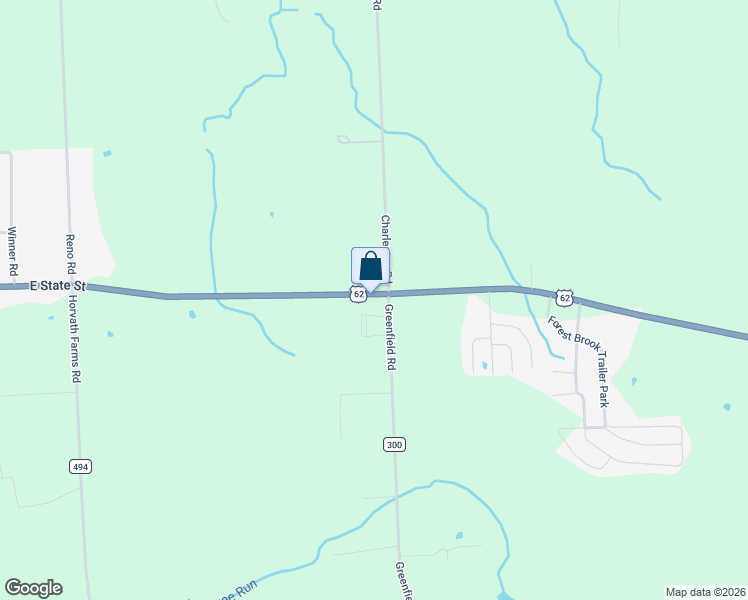 map of restaurants, bars, coffee shops, grocery stores, and more near 1173 Greenfield Road in Hermitage