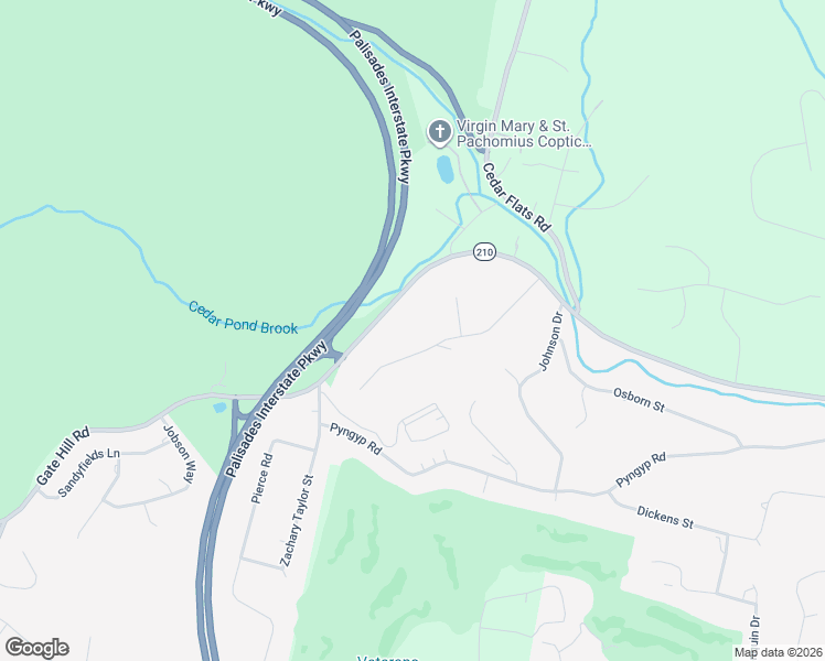 map of restaurants, bars, coffee shops, grocery stores, and more near 19 Colonel Conklin Drive in Stony Point