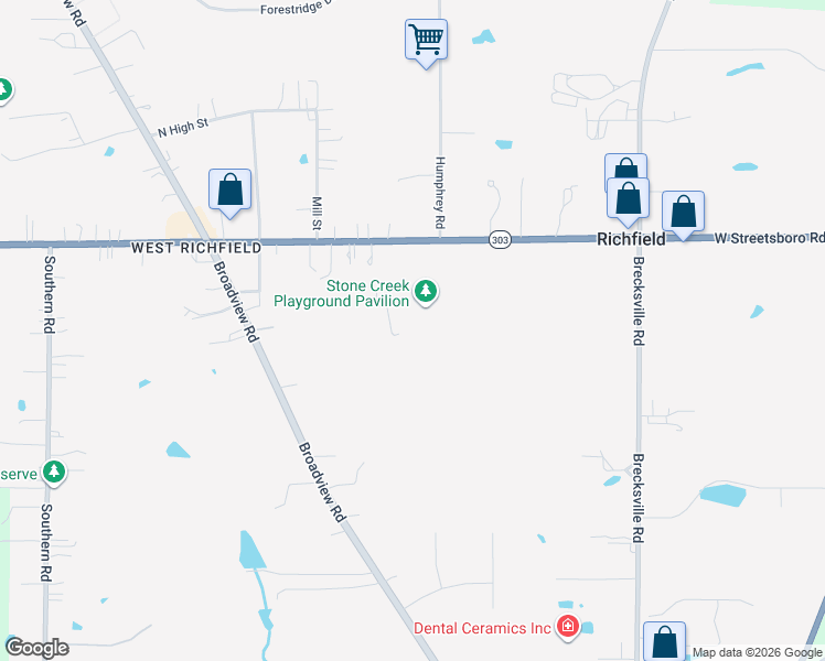 map of restaurants, bars, coffee shops, grocery stores, and more near in Richfield