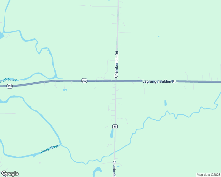 map of restaurants, bars, coffee shops, grocery stores, and more near 17100 Chamberlain Road in Grafton