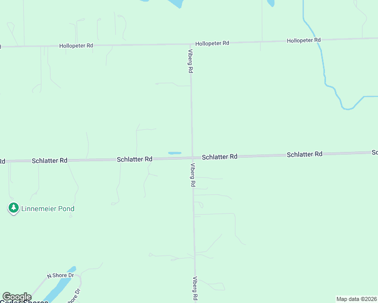 map of restaurants, bars, coffee shops, grocery stores, and more near 16316 Viberg Road in Leo-Cedarville