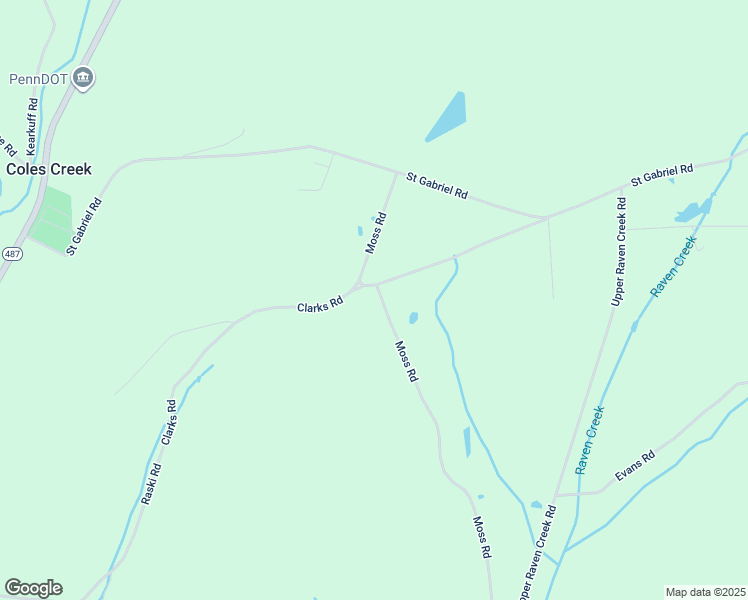 map of restaurants, bars, coffee shops, grocery stores, and more near 169 Moss Road in Benton