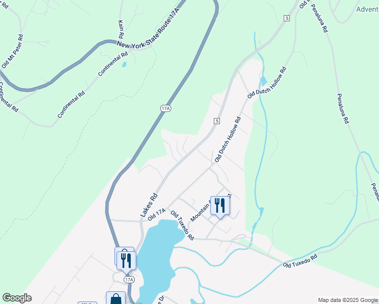 map of restaurants, bars, coffee shops, grocery stores, and more near 1848 Lakes Road in Monroe