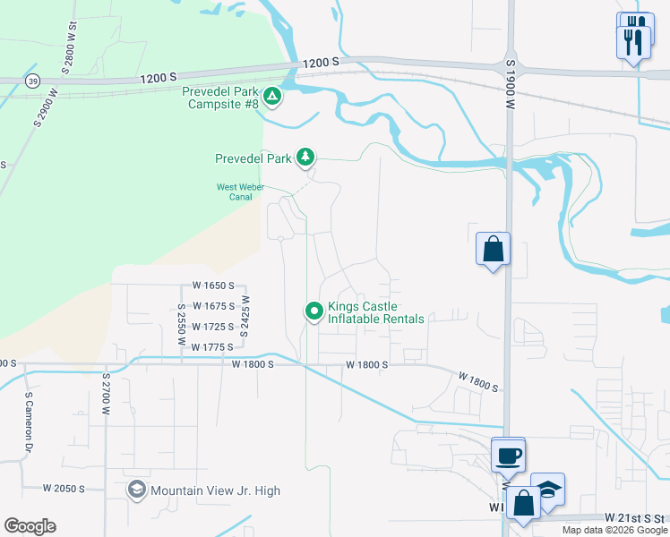 map of restaurants, bars, coffee shops, grocery stores, and more near 1617 Haven Parkway in West Haven