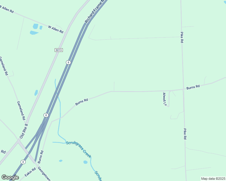 map of restaurants, bars, coffee shops, grocery stores, and more near 122 Lovejoy Lane in Kennerdell