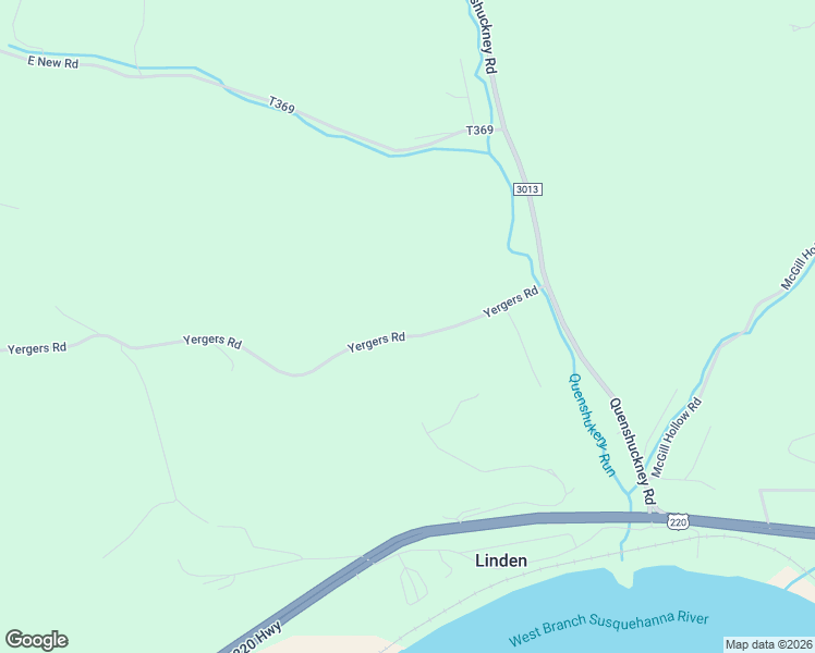 map of restaurants, bars, coffee shops, grocery stores, and more near Yergers Road in Linden