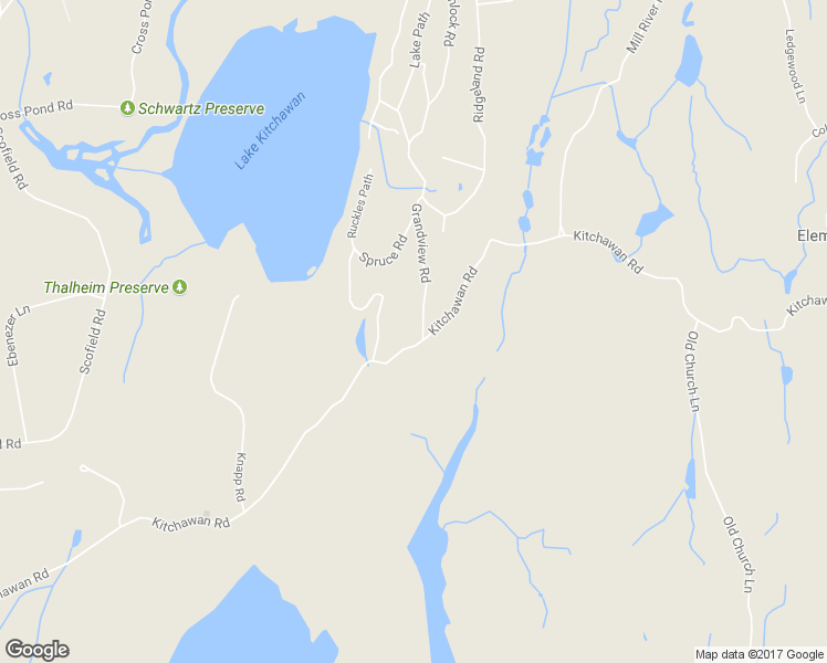 map of restaurants, bars, coffee shops, grocery stores, and more near 150 Kitchawan Road in Pound Ridge