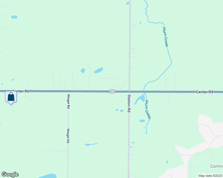map of restaurants, bars, coffee shops, grocery stores, and more near 7463 Center Road in Valley City