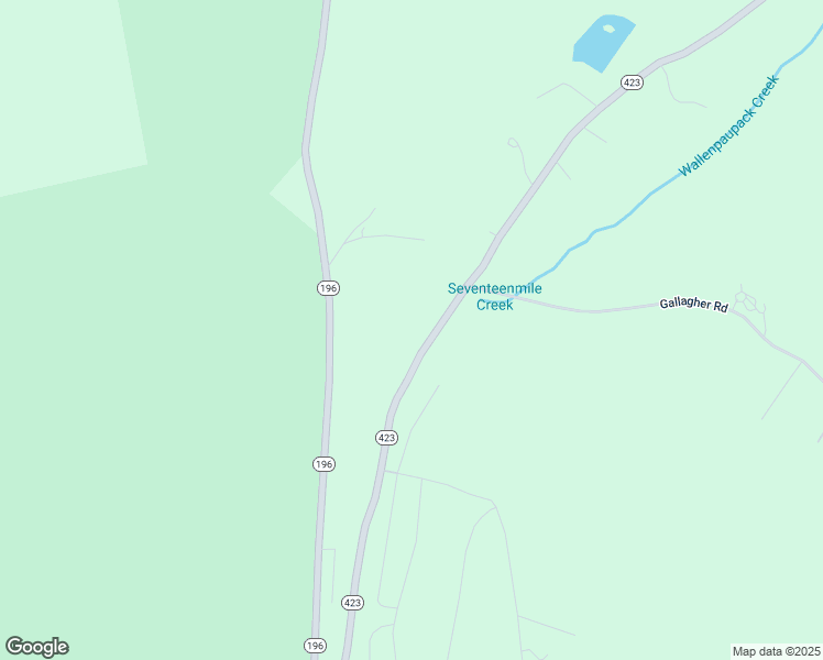 map of restaurants, bars, coffee shops, grocery stores, and more near 2697 Church Street in Tobyhanna