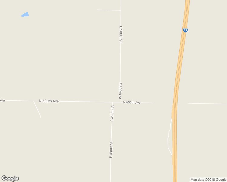 map of restaurants, bars, coffee shops, grocery stores, and more near 6079 East 500th Street in Alpha