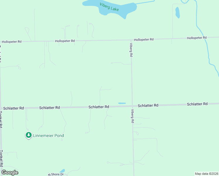 map of restaurants, bars, coffee shops, grocery stores, and more near 6607 Schlatter Road in Leo-Cedarville