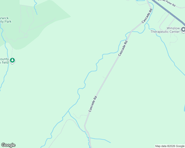 map of restaurants, bars, coffee shops, grocery stores, and more near 54 Cascade Road in Warwick