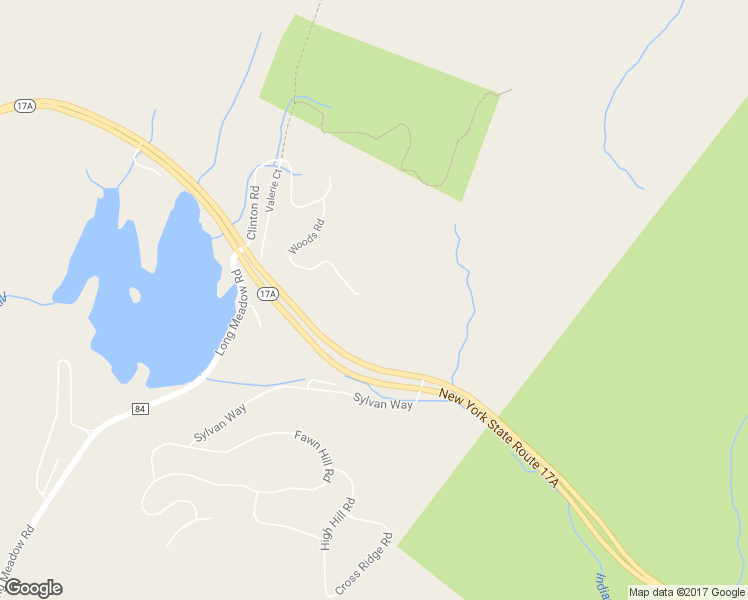 map of restaurants, bars, coffee shops, grocery stores, and more near 60 Woods Road in Tuxedo Park
