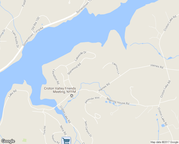 map of restaurants, bars, coffee shops, grocery stores, and more near 133 Meeting House Road in Mount Kisco