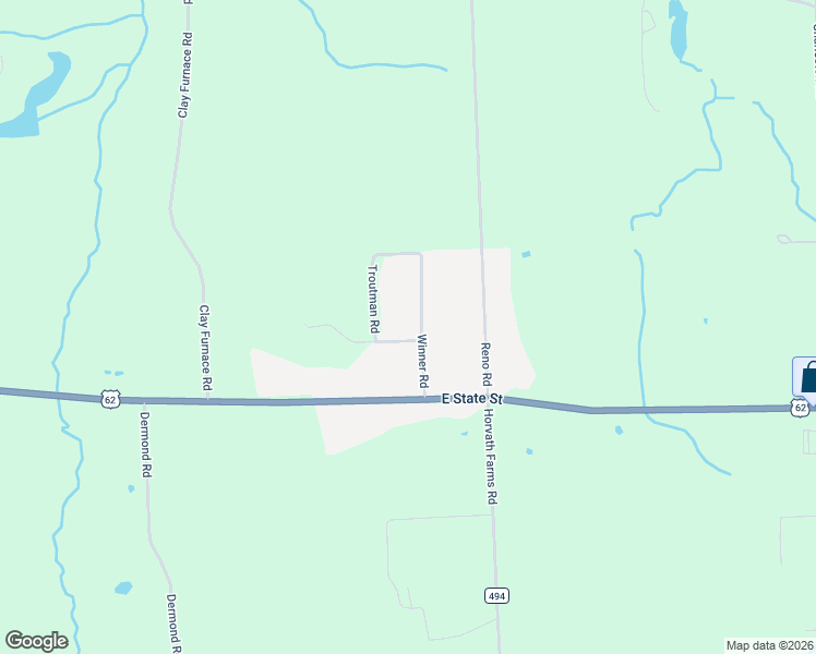 map of restaurants, bars, coffee shops, grocery stores, and more near 33 Winner Road in Hermitage