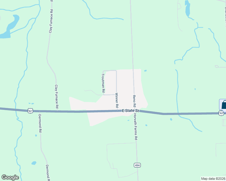 map of restaurants, bars, coffee shops, grocery stores, and more near 33 Winner Road in Hermitage