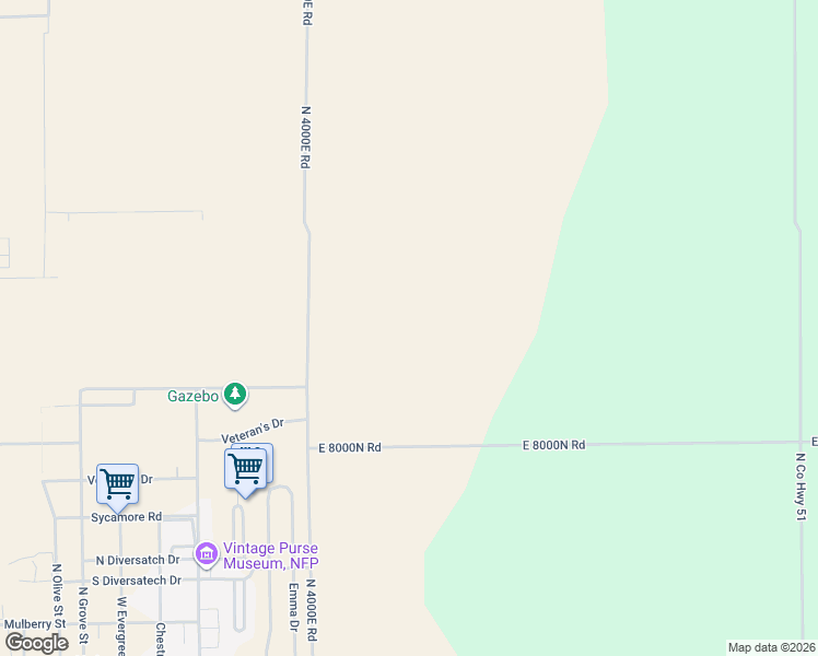 map of restaurants, bars, coffee shops, grocery stores, and more near in Manteno