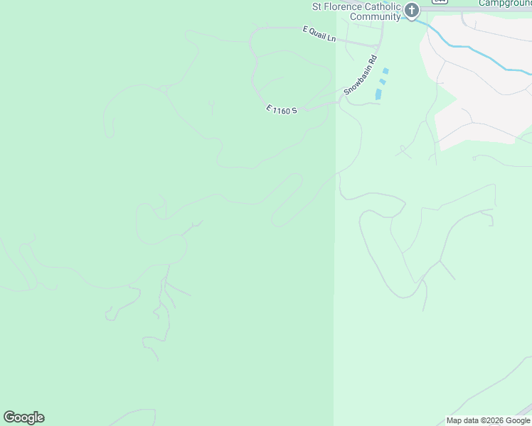map of restaurants, bars, coffee shops, grocery stores, and more near 6043 East Old Snowbasin Road in Huntsville