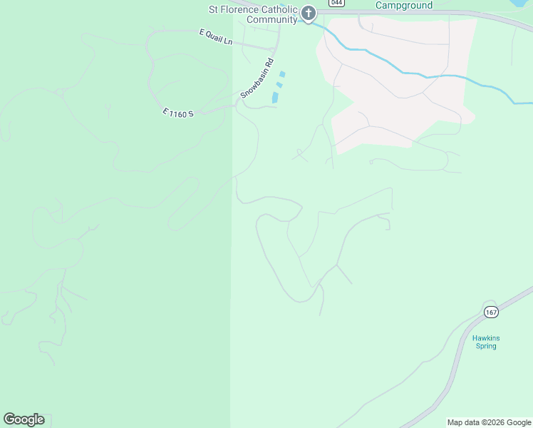map of restaurants, bars, coffee shops, grocery stores, and more near 6503 East Chaparral Road in Huntsville