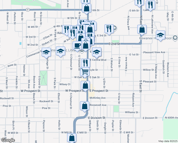 300 South Main Street, Kewanee IL Walk Score