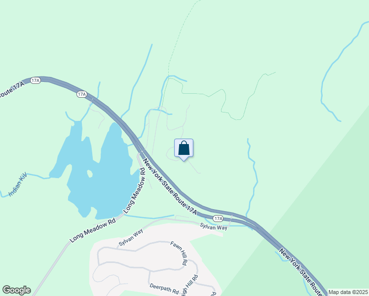 map of restaurants, bars, coffee shops, grocery stores, and more near 53 Woods Road in Tuxedo Park