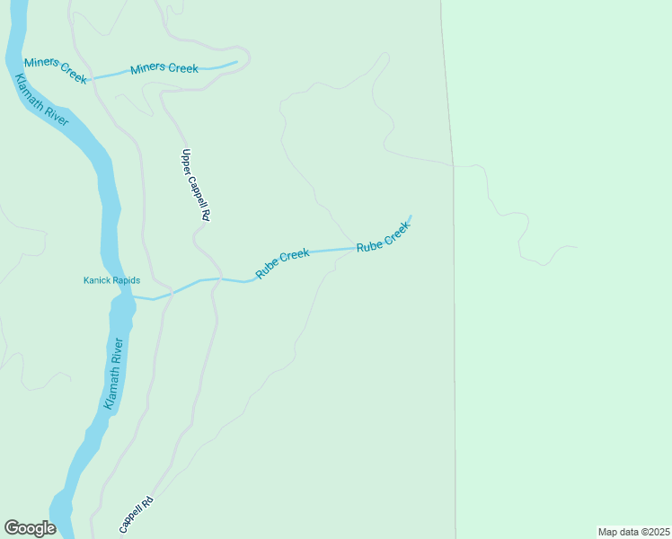 map of restaurants, bars, coffee shops, grocery stores, and more near Iron Gate Road in Humboldt County