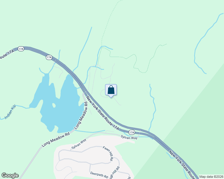 map of restaurants, bars, coffee shops, grocery stores, and more near 53 Woods Road in Tuxedo Park