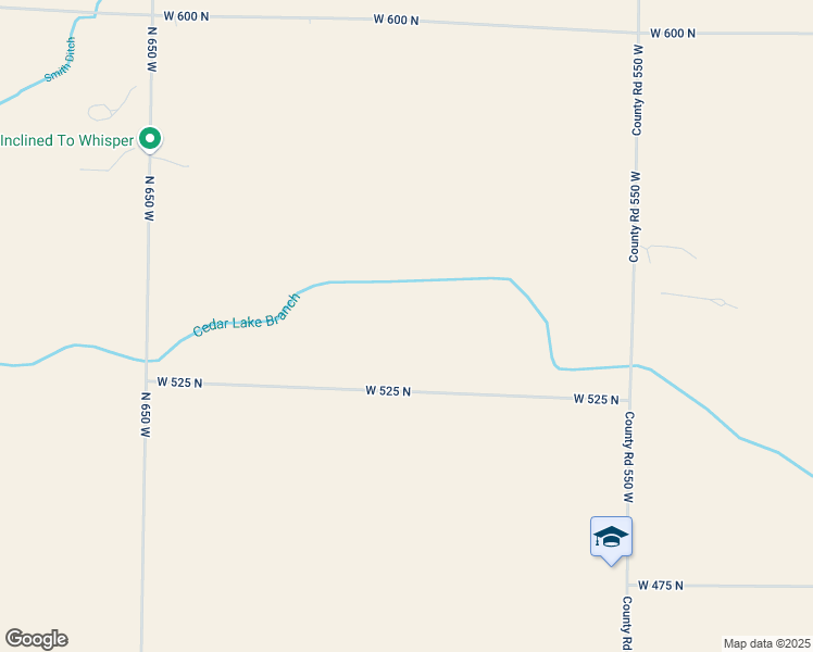 map of restaurants, bars, coffee shops, grocery stores, and more near 5942 West 525 North in Columbia City