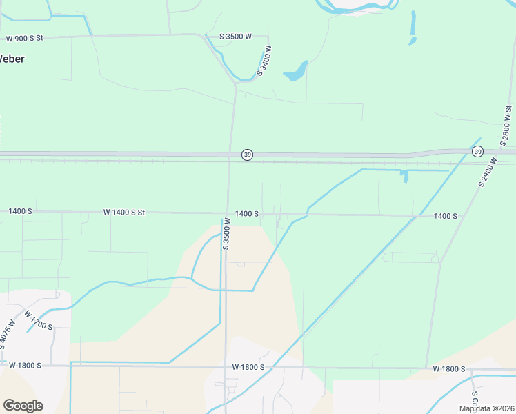 map of restaurants, bars, coffee shops, grocery stores, and more near 3438 West 1400 South Street in Ogden