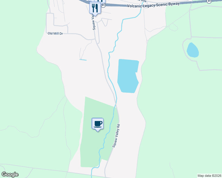 map of restaurants, bars, coffee shops, grocery stores, and more near Forest Route 11 in McCloud